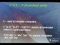 UNIX tr Utility