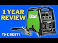 Harbor Freight TITANIUM UNLIMITED 140 Multiprocess Welder Review - 1 YEAR