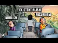 Existentialism vs Absurdism vs Nihilism