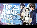 Top 25 Anime Boys with Black Hair
