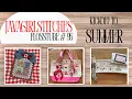 Flosstube Javagirlstitches Kickoff to summer