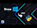 Draw windows logo with python