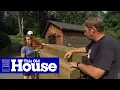 How to Build a Timber Retaining Wall This Old House
