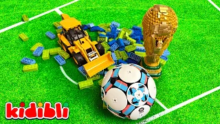 الشاحنات اللعبية تهيئ أرضية LEGO لاستضافة كأس العالم 2026! ⚽️🏆
