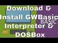Lecture Download and Install GWBasic