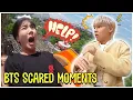 Download Lagu BTS Scared Moments - Let's Test BTS' Nerve