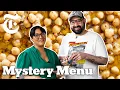 Chickpea Challenge 2 Chefs Make Dinner and Dessert With Chickpeas Mystery Menu NYT Cooking