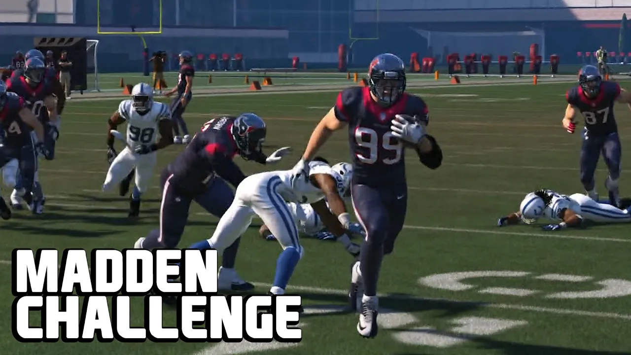 Can JJ Watt really do it all? - Madden NFL Challenge