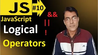 Logical Operators in Javascript javascript basic lesson 10 Javascript for beginners