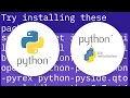 setup script exited with error command x86 - 64-linux-gnu-gcc failed with exit status 1