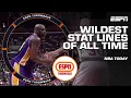 MOST UNREAL STAT LINES OF ALL TIME ESPN Throwback