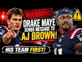 TROUBLE Brewing With Drake Maye AJ Brown