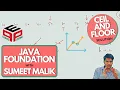 Ceil and Floor - Solution Functions and Arrays Data Structures and Algorithms in JAVA