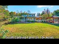 South Carolina Farmhouse On 10 Acres Creek SC Real Estate Old Houses With Off Grid Design