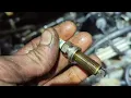 Seized Spark Plug Tip Before Stripping the Threads