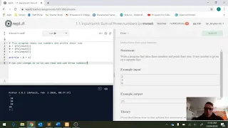Repl it Assignment 1 1