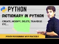 Dictionary in PYTHON How to create dictionary in python PYTHON Programming
