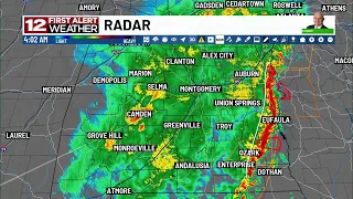 WSFA tracking severe weather March 2026