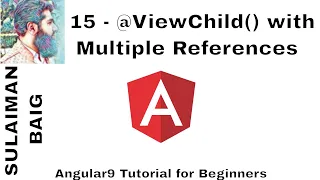 Angular 9 Tutorial for Beginners 15 - ViewChild with Multiple Reference SULAIMAN BAIG