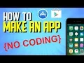 How to Create an App Without Coding Mobile Game App Developing