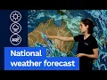 National Weather Forecast Wet stormy south Mild mostly dry in the east