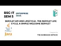 Servlet API And Lifecycle Java Servlet API