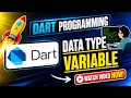 Dart Data Types Variables Complete Beginner Tutorial Flutter Dart Course