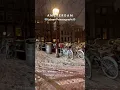 Lagu Your sign to never drive to Prinsengracht these days 😂 #amsterdam #snowy #winterwonderland