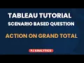 Tableau Tutorial Scenario Based Question PJ Analytics