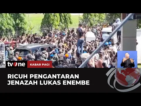 Oknum Pengantar Jenazah Lukas Enembe Diduga Bakar Ruko!