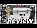 RTIC 32QT Ultra Light Cooler Review - 1 year of use
