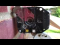 How to repair Sunsetter Somfy RTS motorized awning limit switch stop button