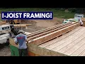 Framing the Floor using I-Joists