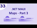 MAUI - Syncfusion Data Visualization Maps