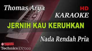 Download THOMAS - JERNIH KAU KERUHKAN ( NADA RENDAH ) || KARAOKE KN7000 MP3