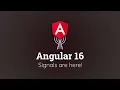 Angular 16 is a milestone release
