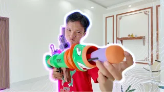NERF WAR ROCKET GUN BATTLE SHOT 2