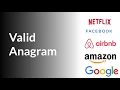 242 Valid Anagram LeetCode Javascript Solution