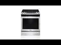 Maytag 5-Burner 5 8-cu ft Self-Cleaning Slide-In Convection Gas Range Stainless Steel