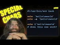 Special Characters in Bash with - You Suck at Programming
