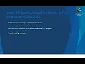 Lesson 5 Master Control Structures in C Using Visual Studio 2022