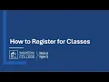 How to Register for Classes at WCTC 2026