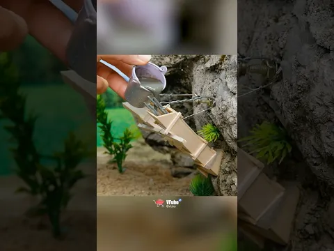 How to Build an Amazing Cliffside Mini House #vfuho #miniature #diy