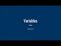 2 Python Variables