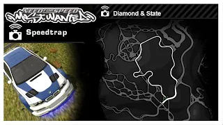 Speedtrap Diamond State NFS Most Wanted 2005 PC 