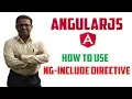 What is ng-include Directive in AngularJS