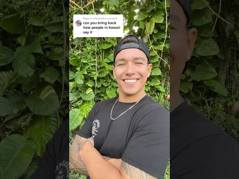 How People in Hawaii Say It 🌴