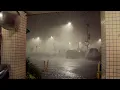 Download Lagu Goodbye INSOMNIA to Fall Asleep Fast With Hurricane, Rain \u0026 Power Thunder Sound in the City at Night