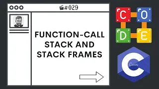 Function-Call Stack and Frame Stack Frames Ep 29 C Language Bootcamp