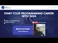 Memulai Karir Programming Dengan Java Start Your Programming Career with Java